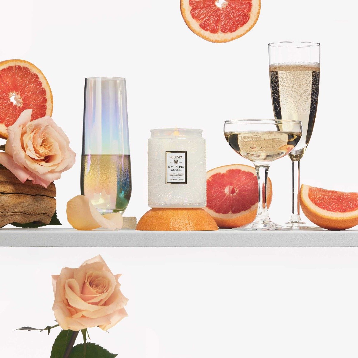 Voluspa - Sparkling Cuvée Small Jar Candle