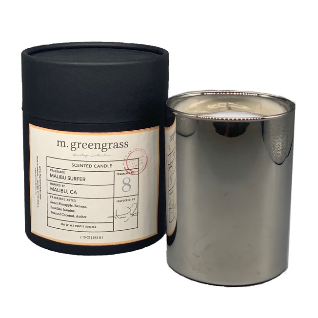 M. Greengrass - Malibu Surfer Candle
