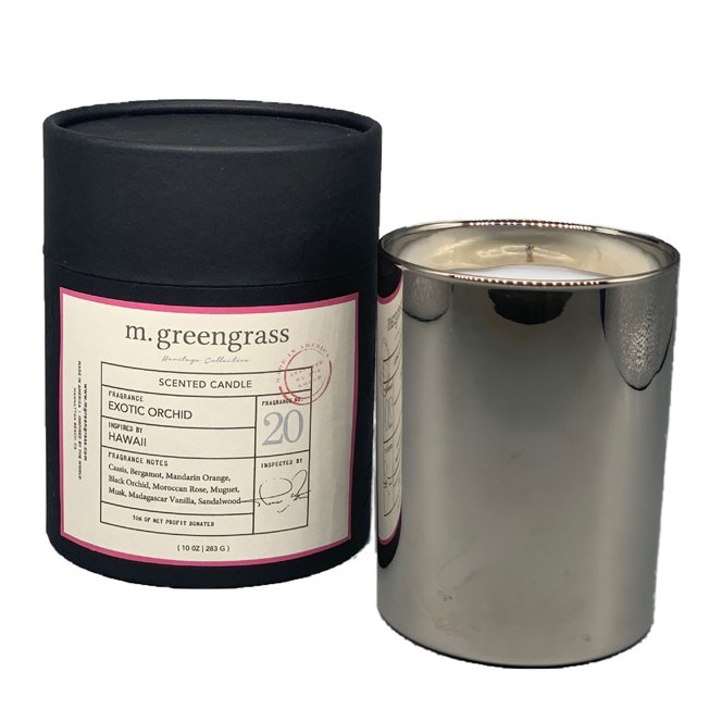 M. Greengrass - Exotic Orchid Candle