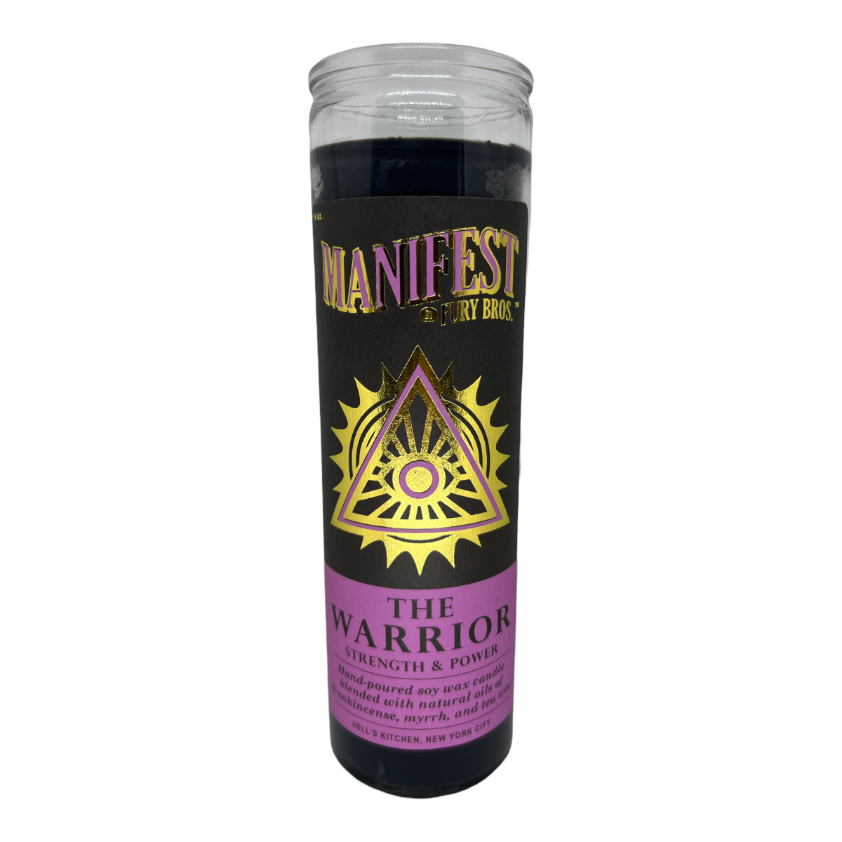 Fury Bros - The Warrior Manifest Candle