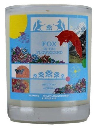 Imaginary Authors - Fox In The Flowerbed Candle