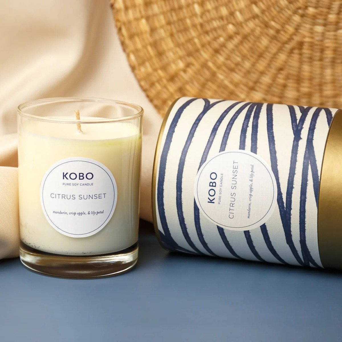 Kobo - Coastal Citrus Sunset Candle