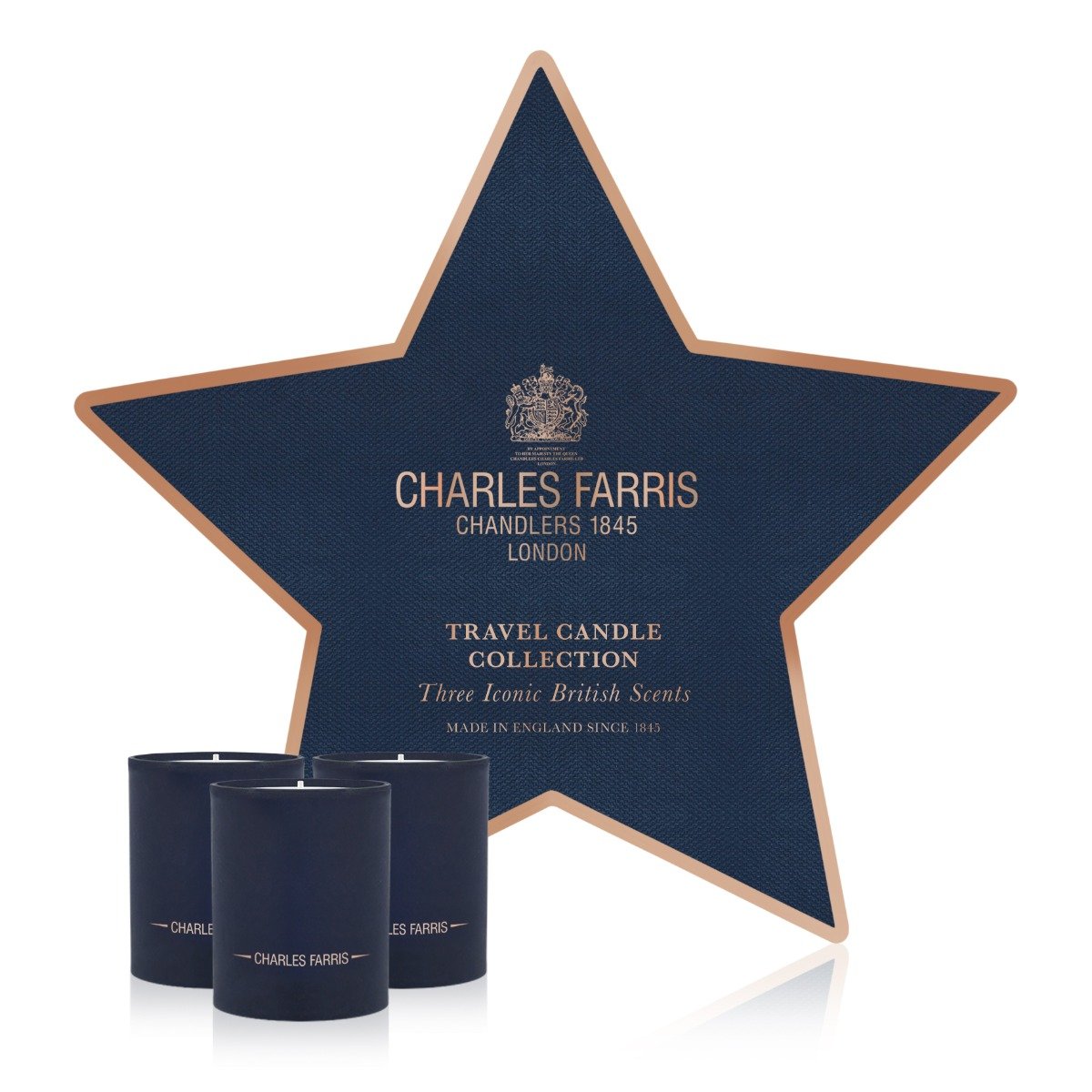 Charles Farris - Candle Star 3 Votive Gift Set