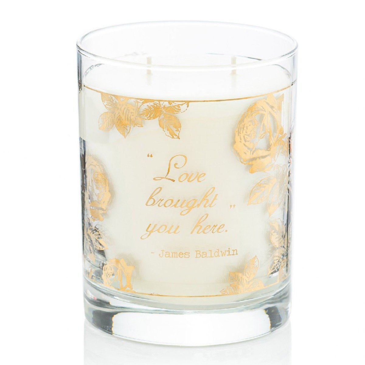 Harlem Candle Company - Love by James Baldwin 22K Gold Candle