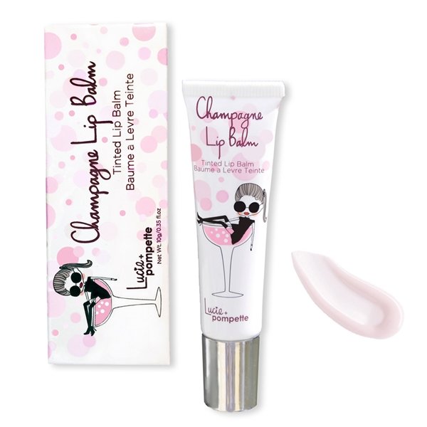 Lucie + Pompette - Bubbly (Clear) Champagne Lip Balm