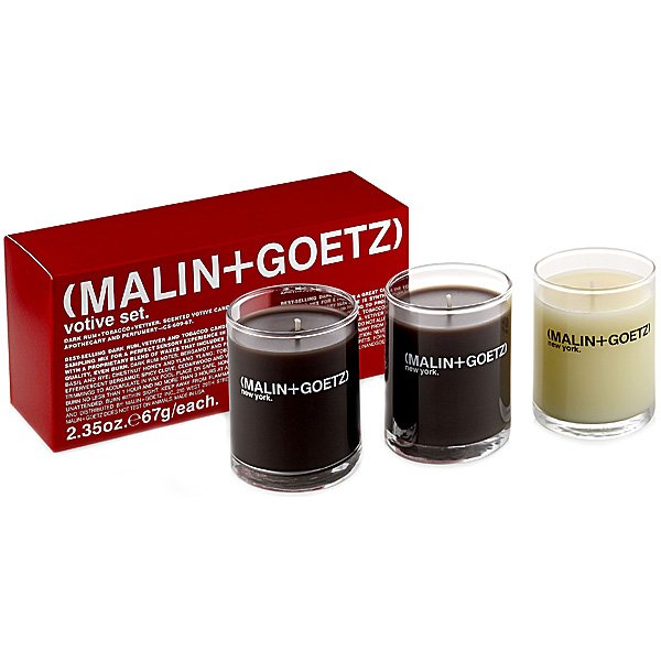 Malin & Goetz - 3 Votive Candle Set