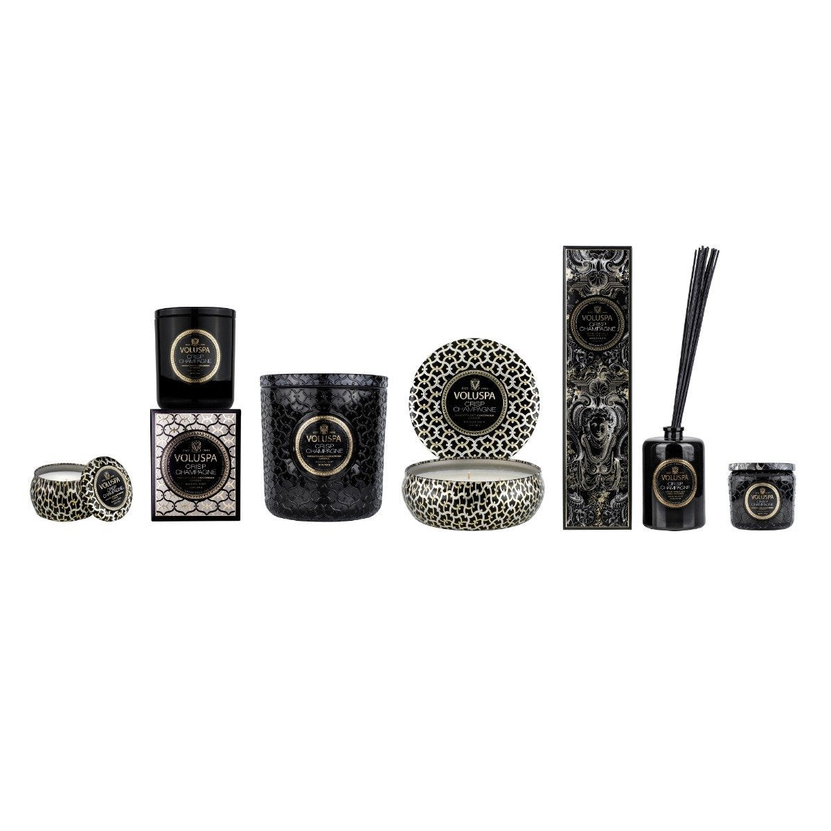 Voluspa - Crisp Champagne Large Jar Candle