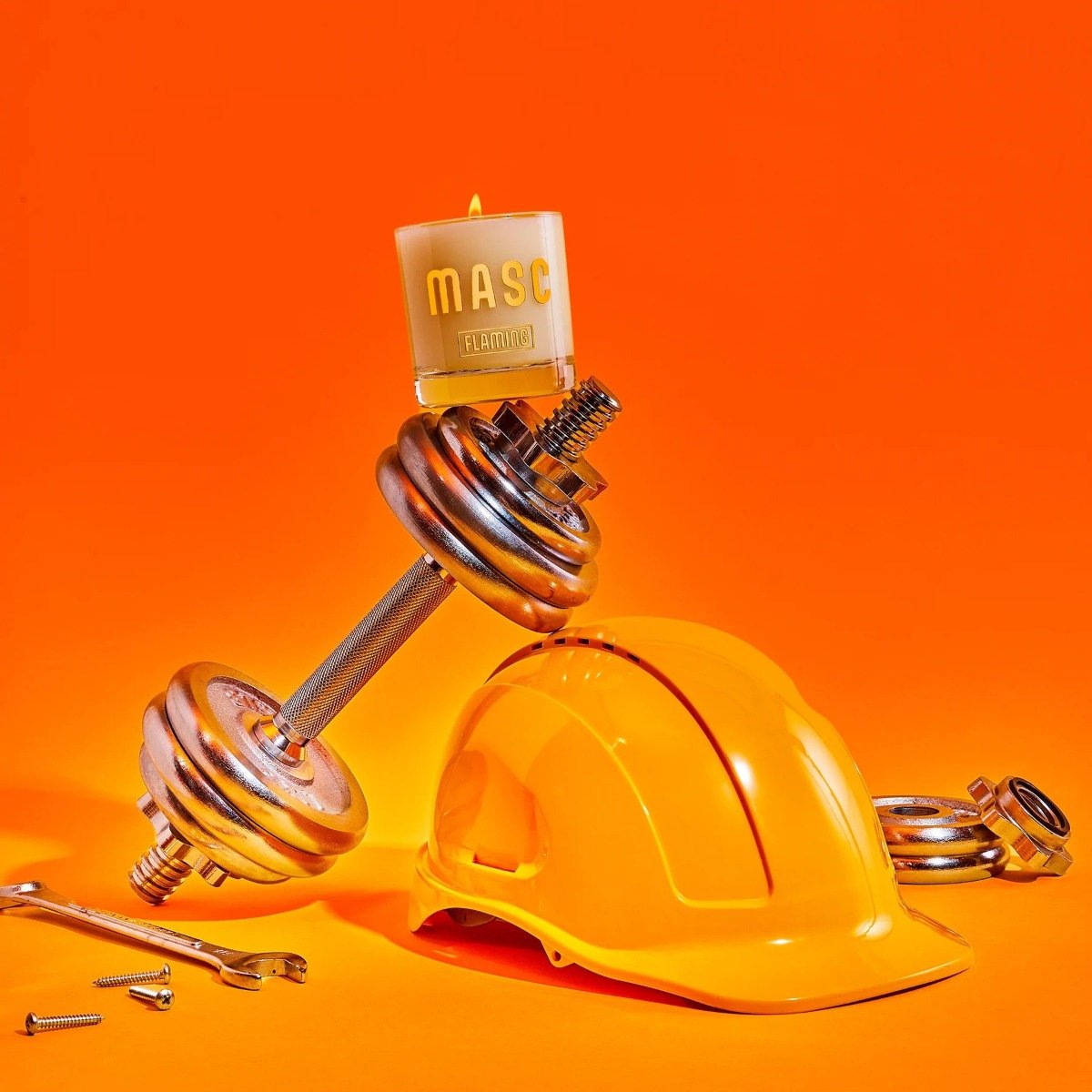 Flaming - Masc (Smokey Old Fashioned) Candle