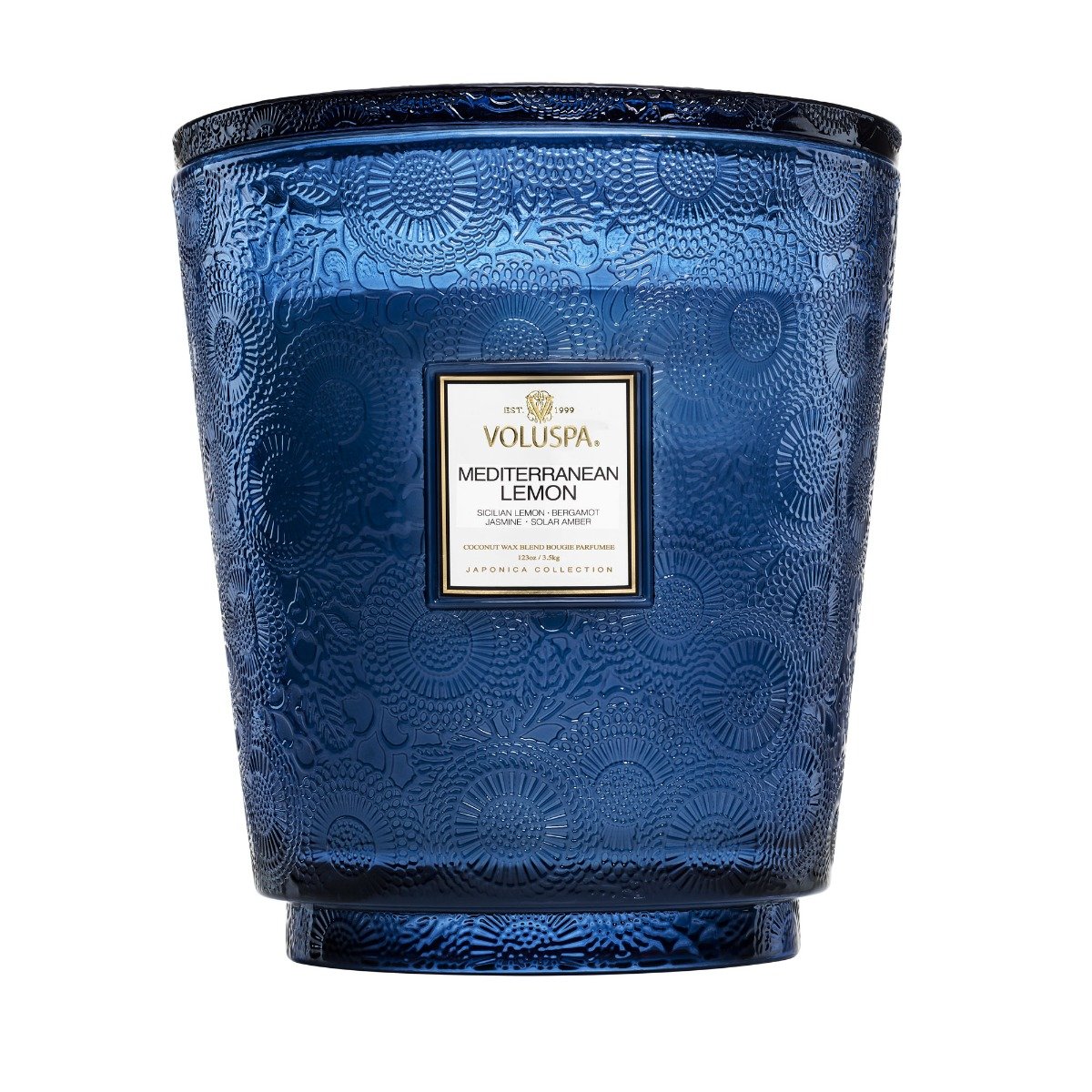 Voluspa - Mediterranean Lemon 5 Wick Hearth Candle