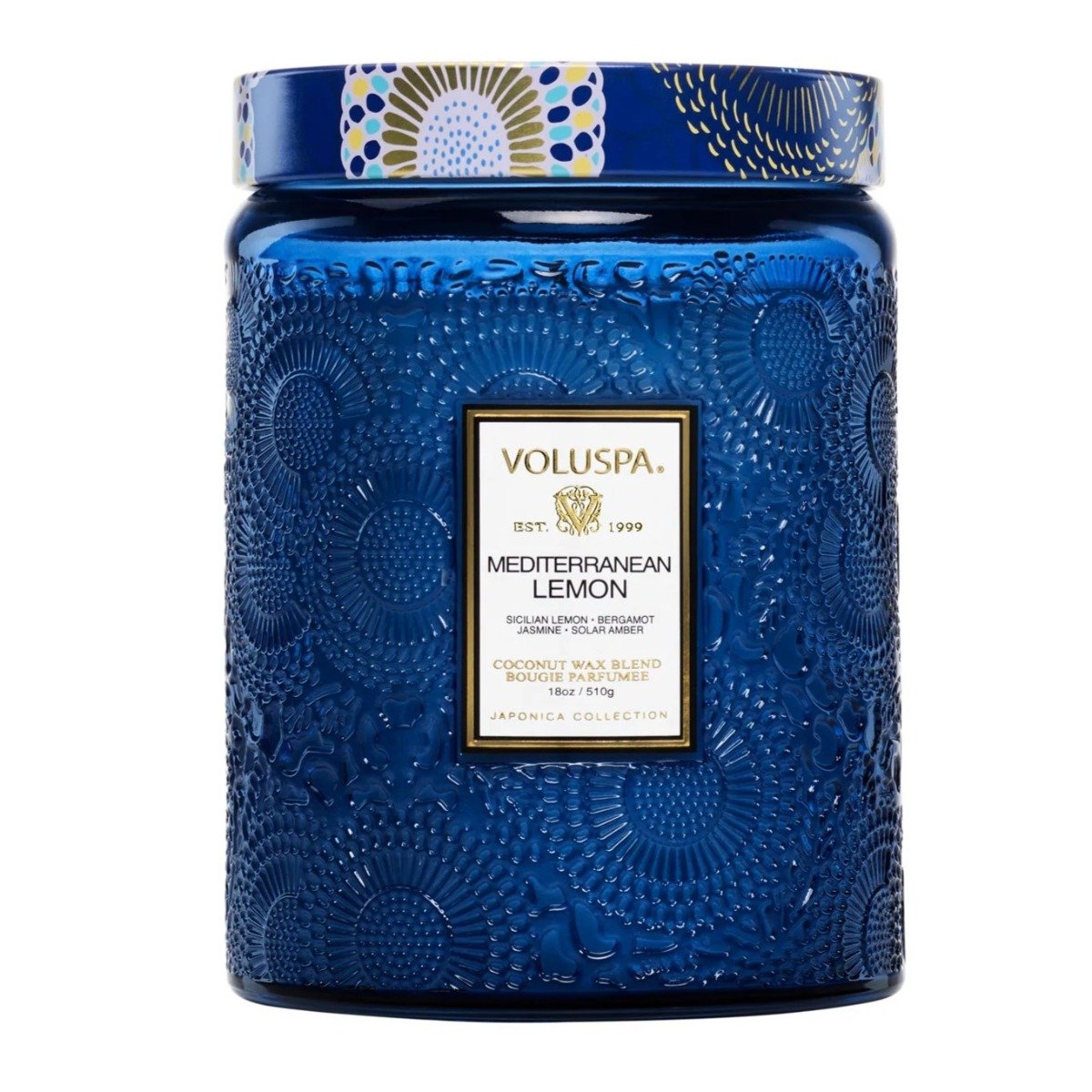 Voluspa - Mediterranean Lemon Large Jar Candle