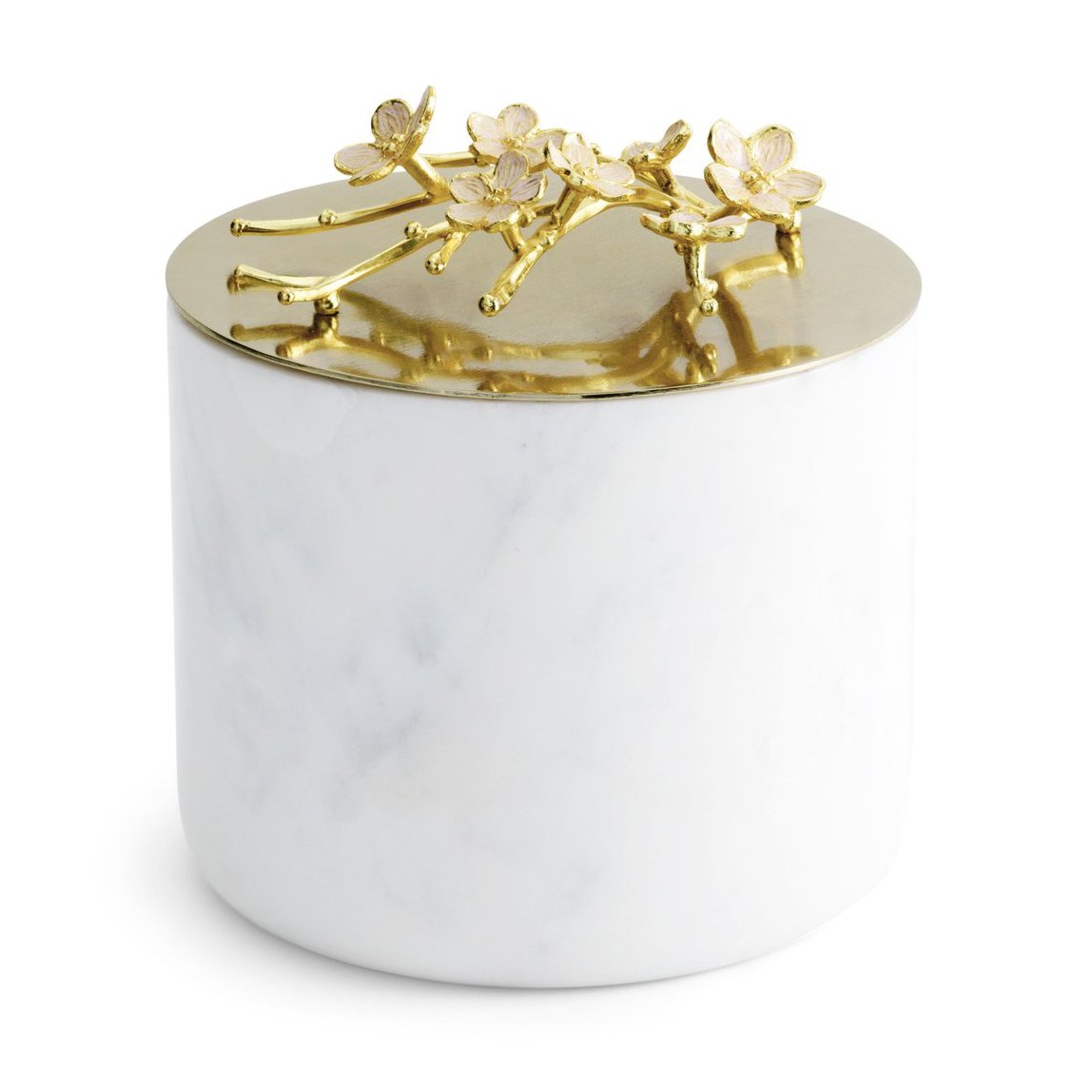 Michael Aram - Cherry Blossom Large Marble Candle