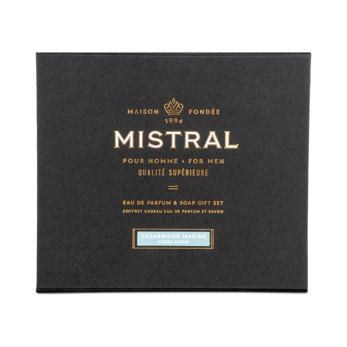 Mistral - Cedarwood Marine Eau de Parfum & Soap Gift Set