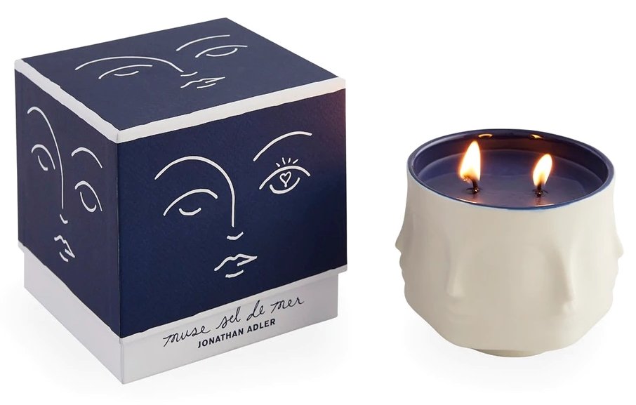 Jonathan Adler - Muse Couleur Sel de Mer Candle