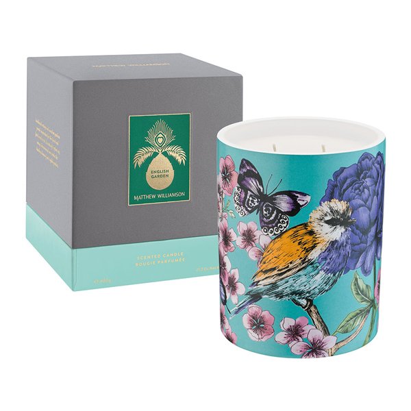 Matthew Williamson - English Garden 600g Ceramic Candle