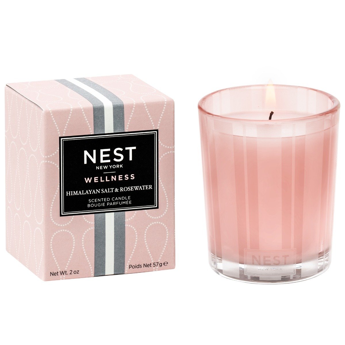 Nest - Himalayan Salt & Rosewater Votive Candle