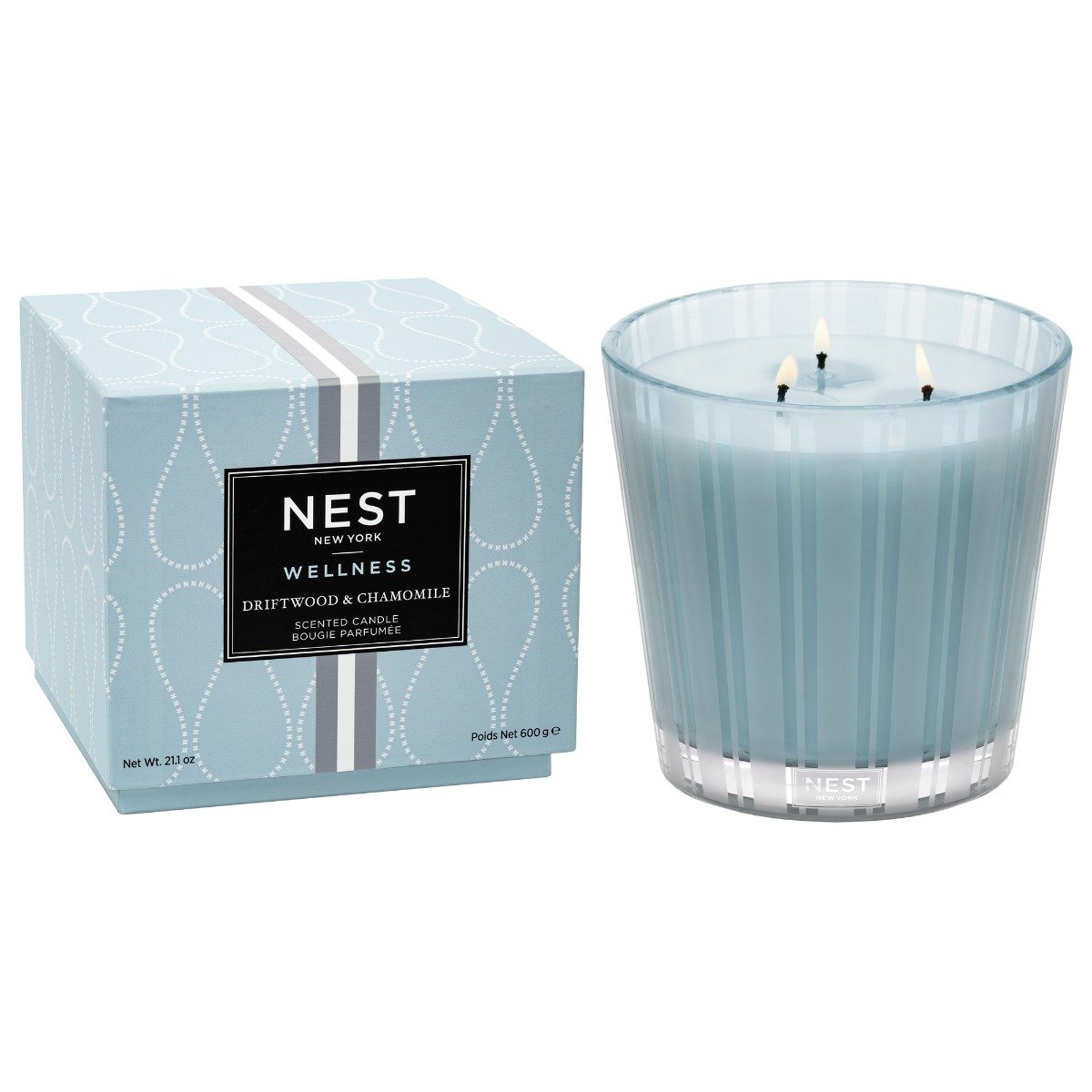 Nest - Driftwood & Chamomile 3 Wick Candle