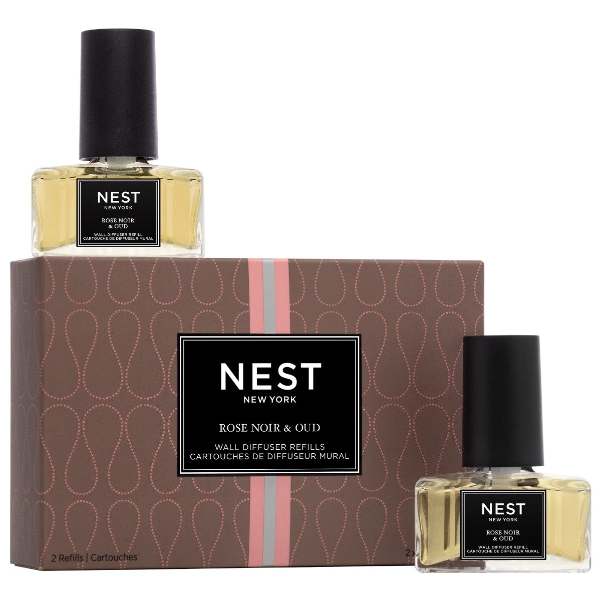 Nest - Rose Noir & Oud Plug In Wall Diffuser Refills