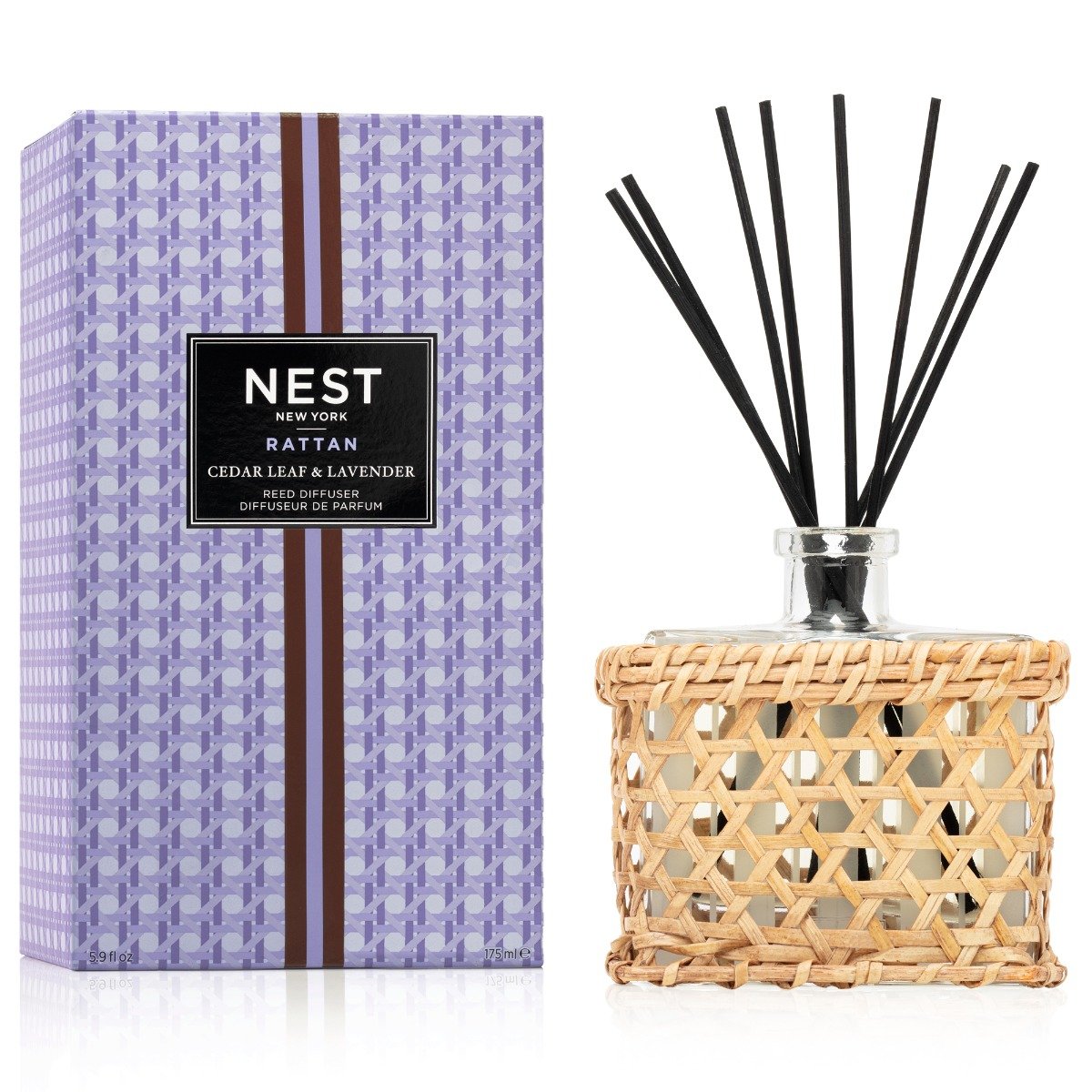 Nest - Cedar Leaf & Lavender Rattan Diffuser