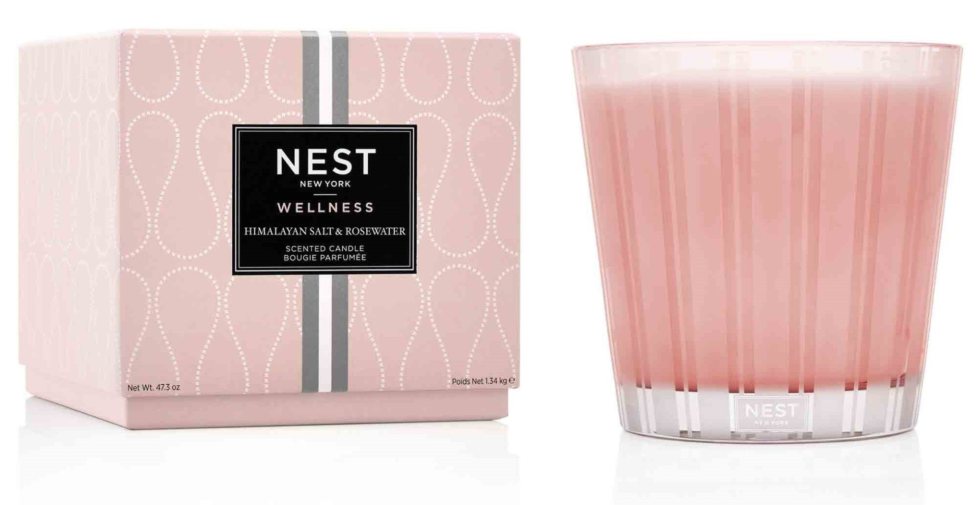 Nest - Himalayan Salt & Rosewater 4 Wick Luxury Candle