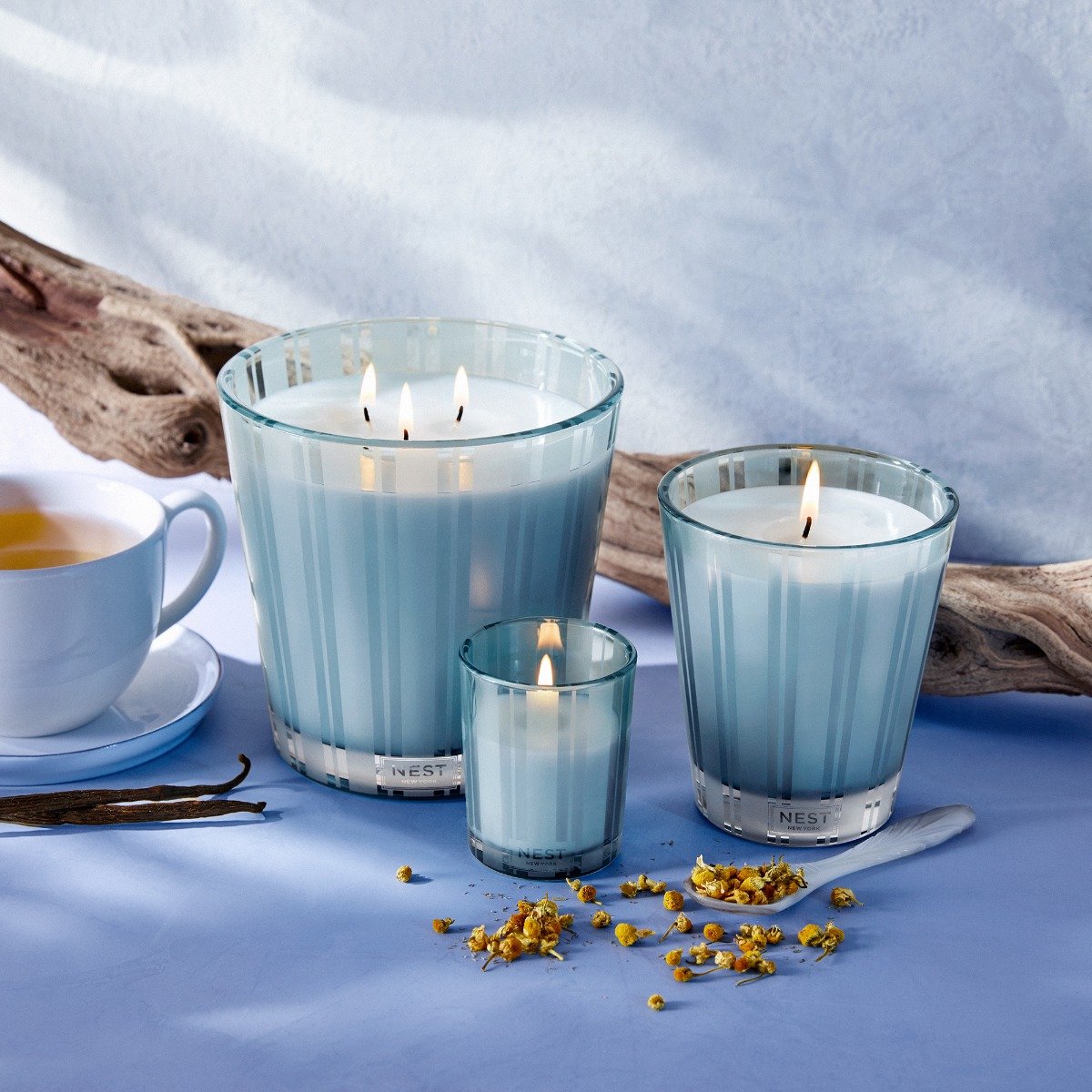 Nest - Driftwood & Chamomile Votive