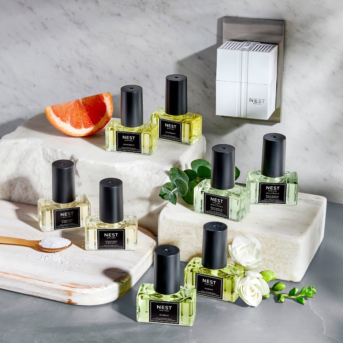 Nest - Wild Mint & Eucalyptus Plug In Wall Diffuser Refills