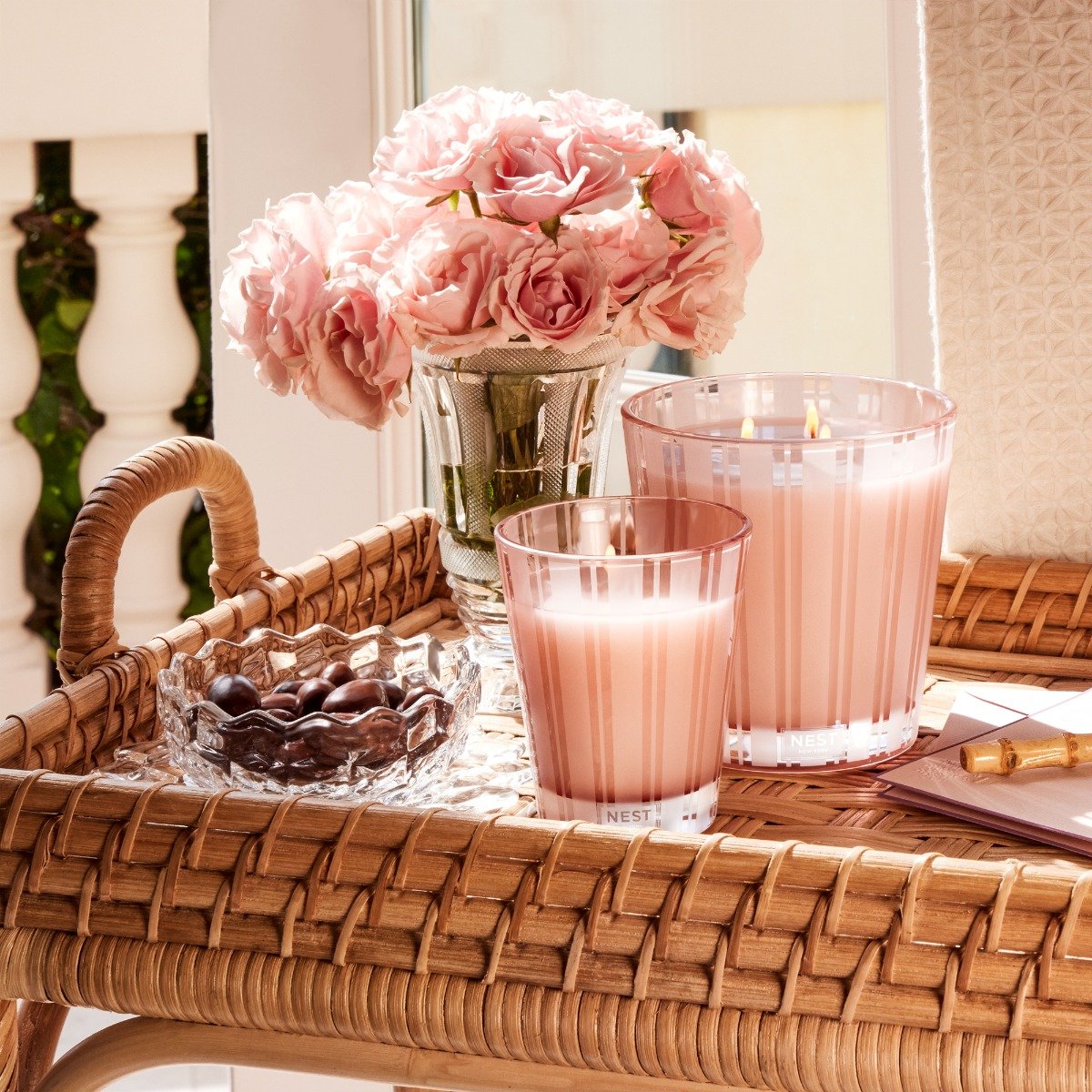 Nest - Himalayan Salt & Rosewater Votive Candle