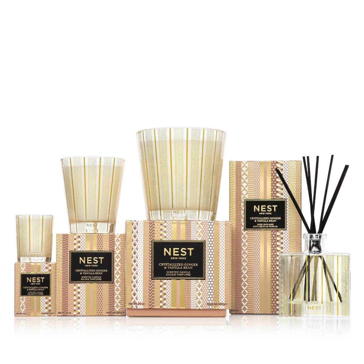 Nest - Crystallized Ginger & Vanilla Bean Candle
