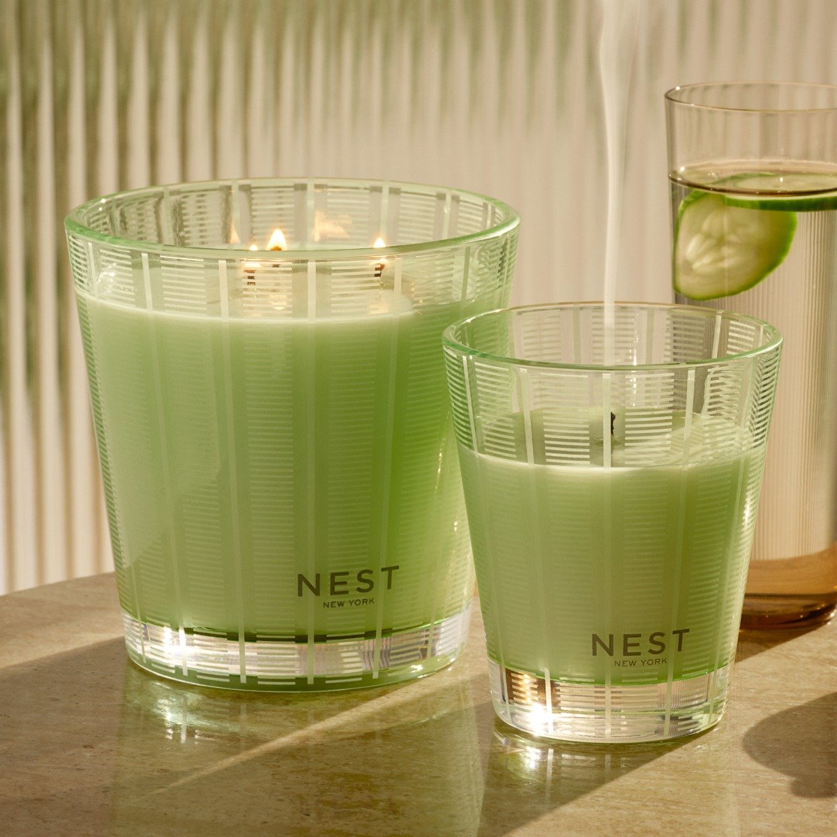 Nest - Cucumber & White Sage 3 Wick Candle