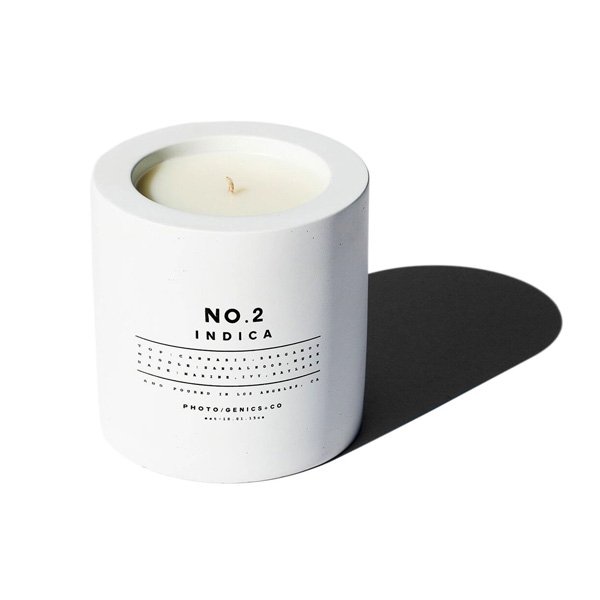 Photogenics - Indica #2 Concrete Candle
