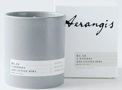 Aerangis - No. 10 A Hundred & Fifteen Rows Candle