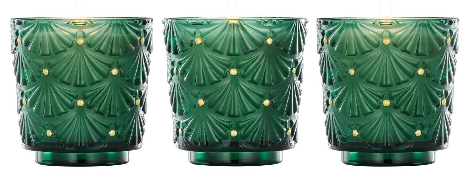 Voluspa - Noble Fir Garland Mini Pedestal Trio Gift Set