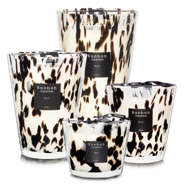 Baobab Collection - Black Pearls Max24 Candle
