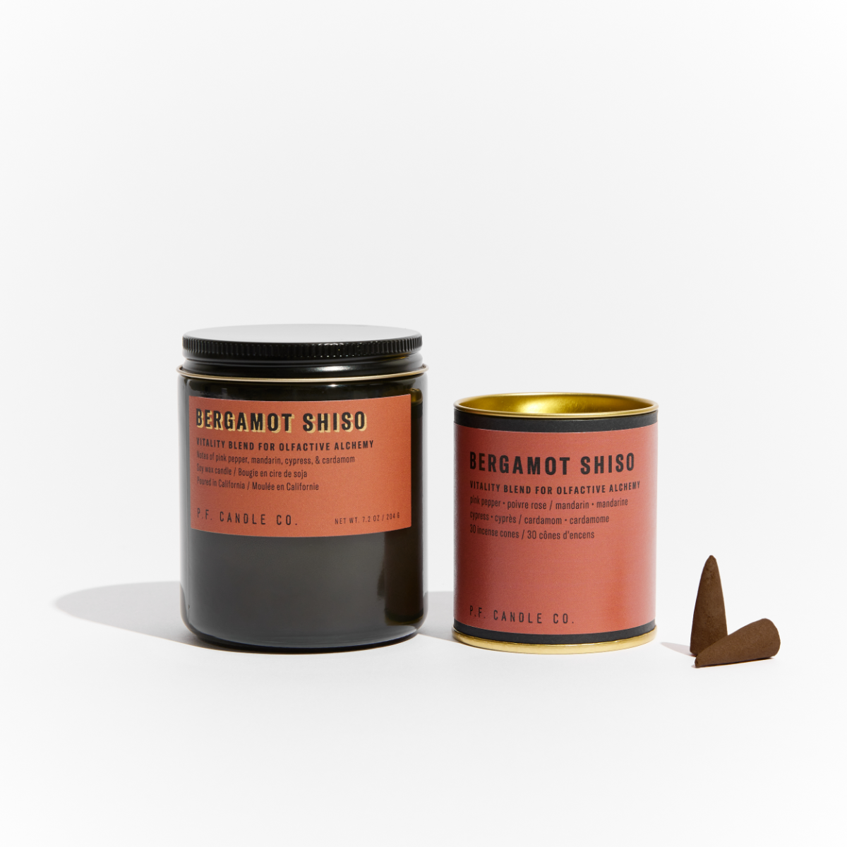 P.F. Candle Co. - Bergamot Shiso Candle