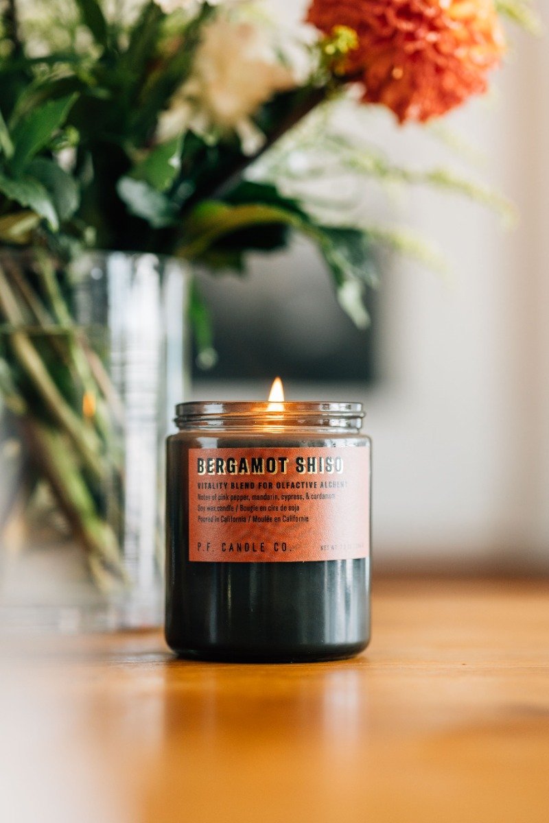 P.F. Candle Co. - Bergamot Shiso Candle