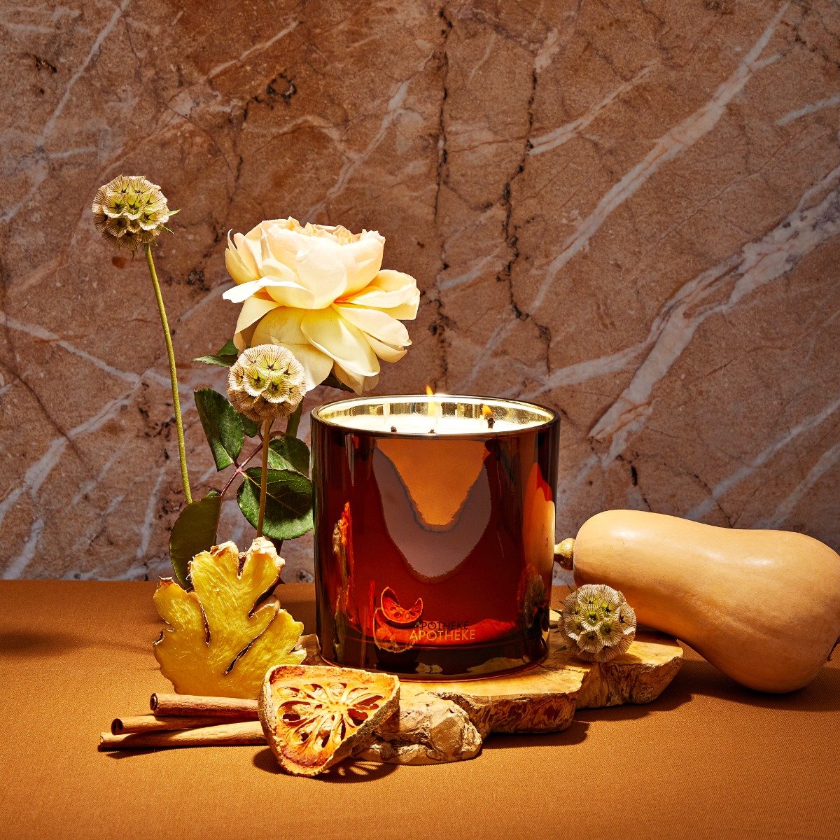Apotheke - Pumpkin Ginger 3 Wick Candle
