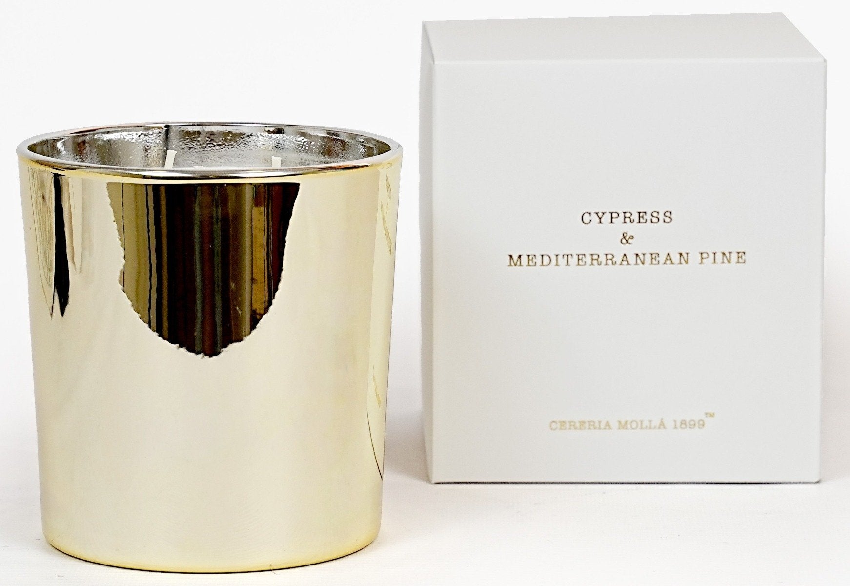 Cereria Molla - Cypress & Mediterranean Pine 3 Wick Candle