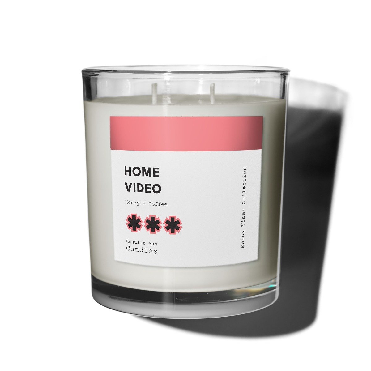 Regular Ass Candles - Home Video (Honey + Toffee) Candle