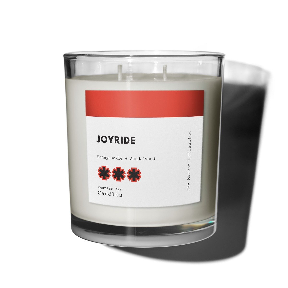 Regular Ass Candles - Joyride (Honeysuckle + Sandalwood) Candle
