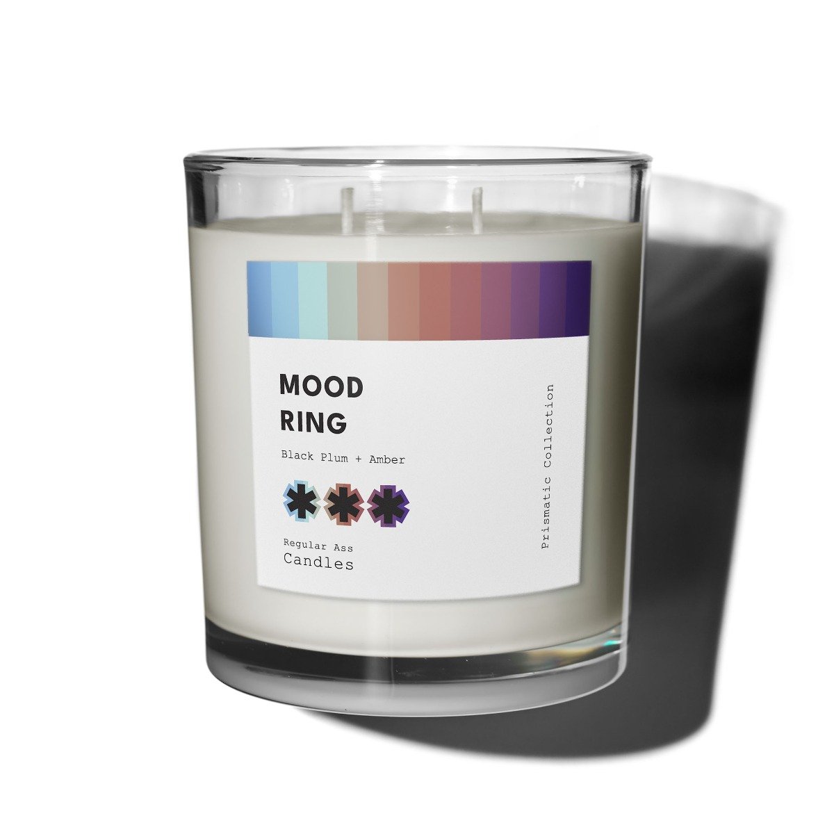 Regular Ass Candles - Mood Ring (Black Plum + Amber) Candle