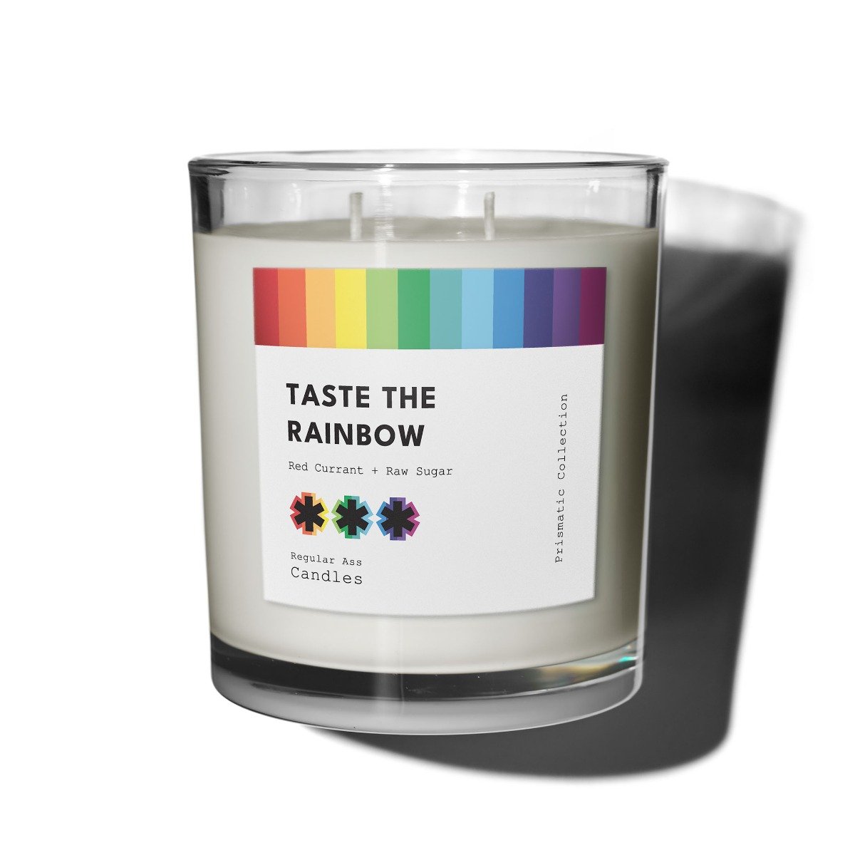 Regular Ass Candles - Taste the Rainbow (Red Currant + Pink Sugar) Candle