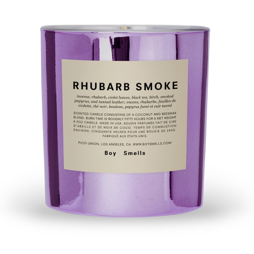 Boy Smells - Rhubarb Smoke Candle