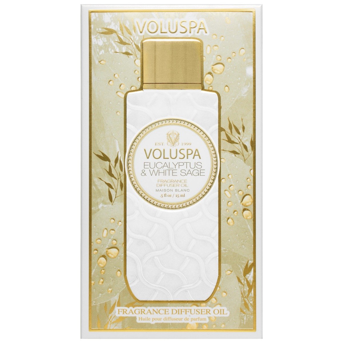 Voluspa - Eucalyptus & White Sage Ultrasonic Diffuser Oil