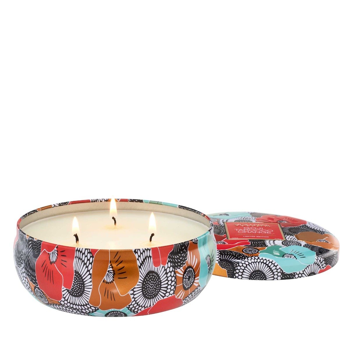 Voluspa - Goji & Tarocco Orange 3 Wick Tin XXV Anniversary Candle