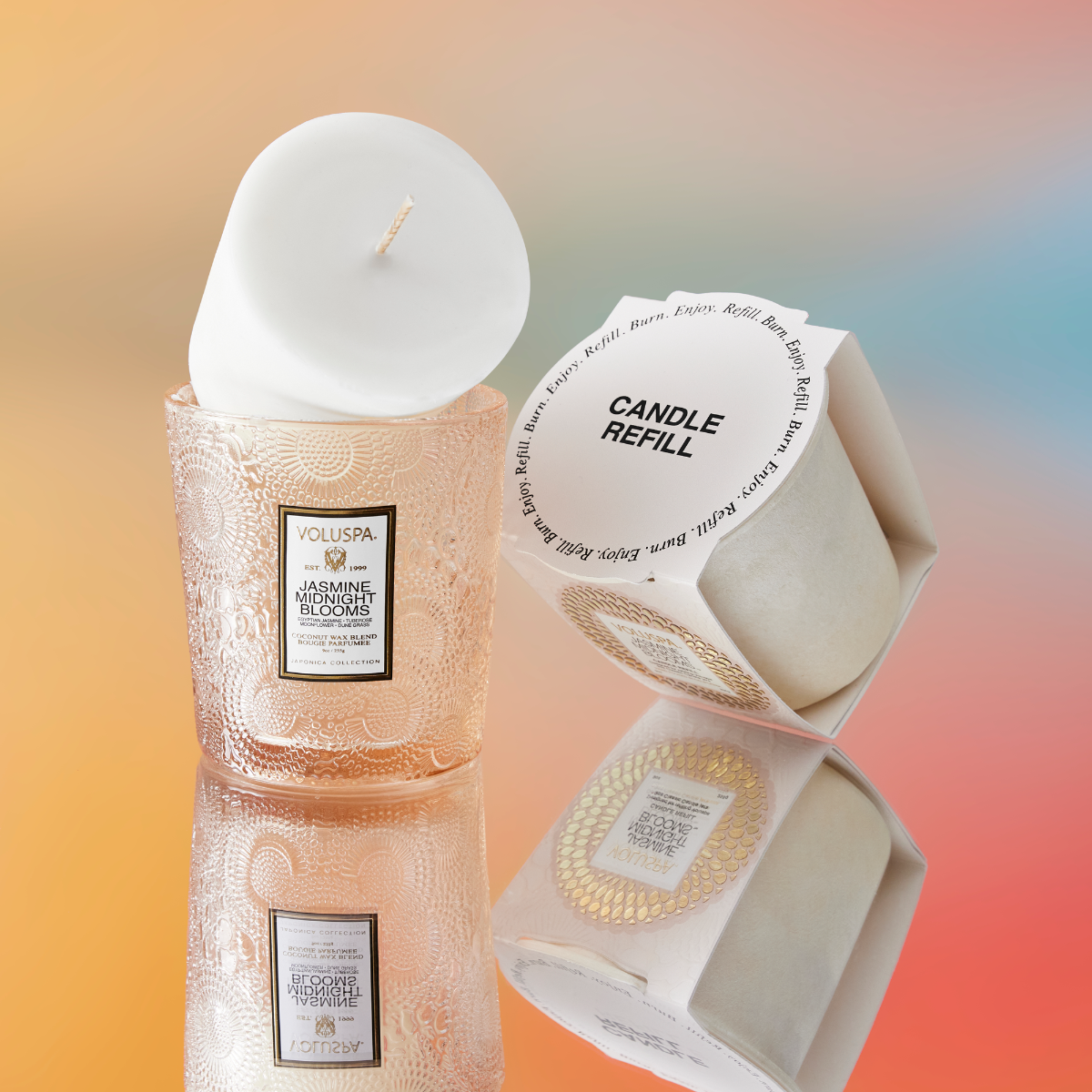 Voluspa - Jasmine Midnight Blooms Classic Candle Refill