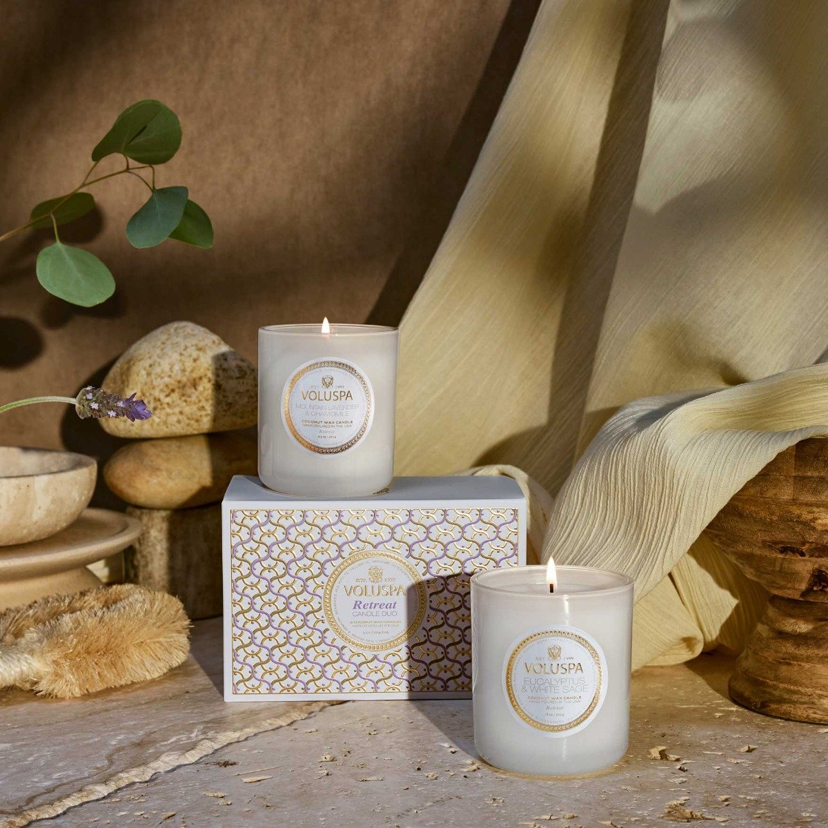 Voluspa - Maison Retreat Classic Candle Duo