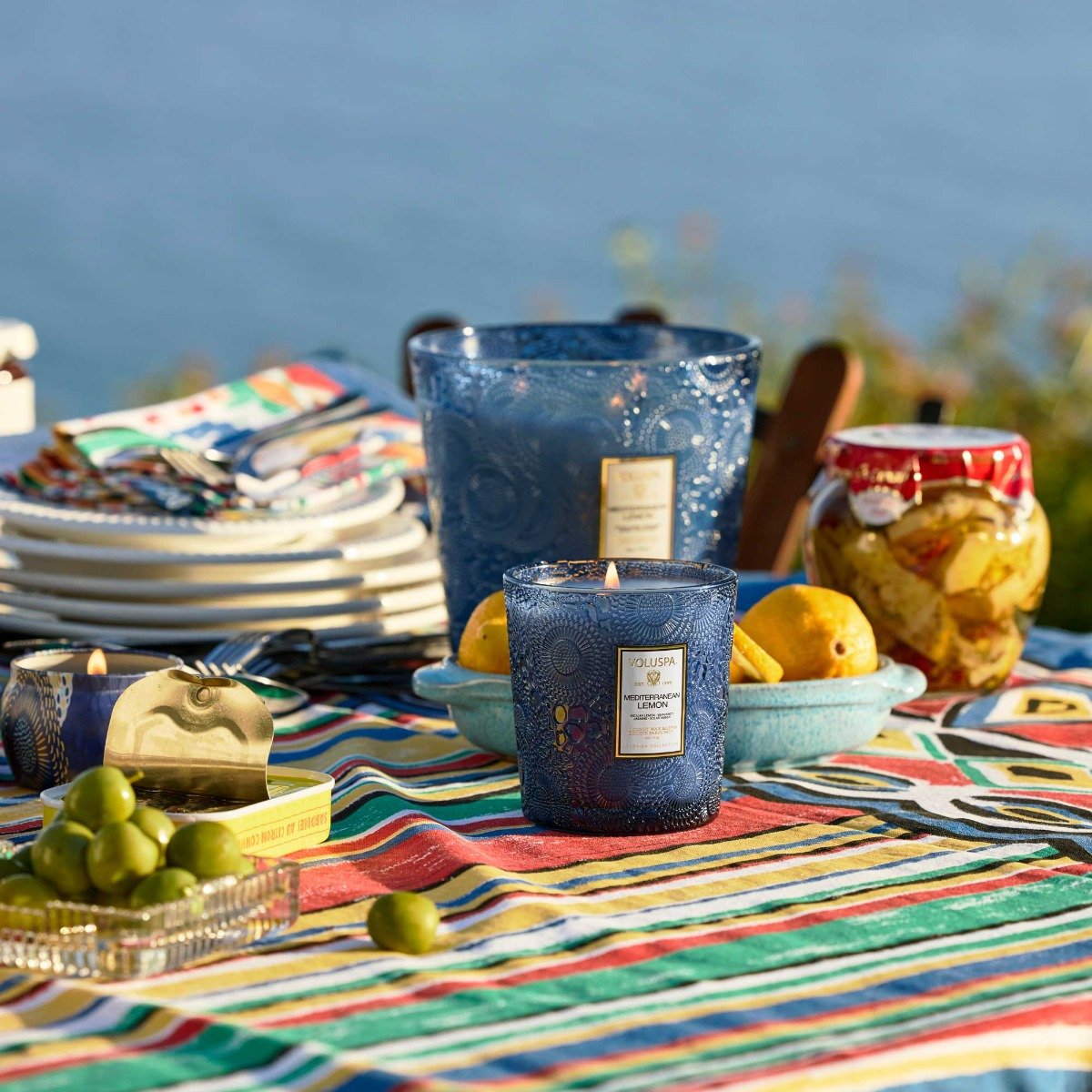 Voluspa - Mediterranean Lemon Classic Candle