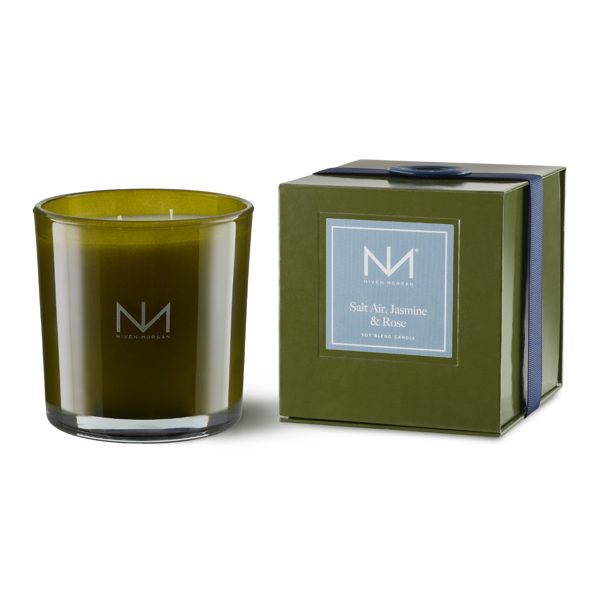 Niven Morgan - Salt Air, Jasmine & Rose Candle