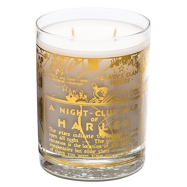 Harlem Candle Company - Savoy 22K Gold Nightclub Map of Harlem Candle