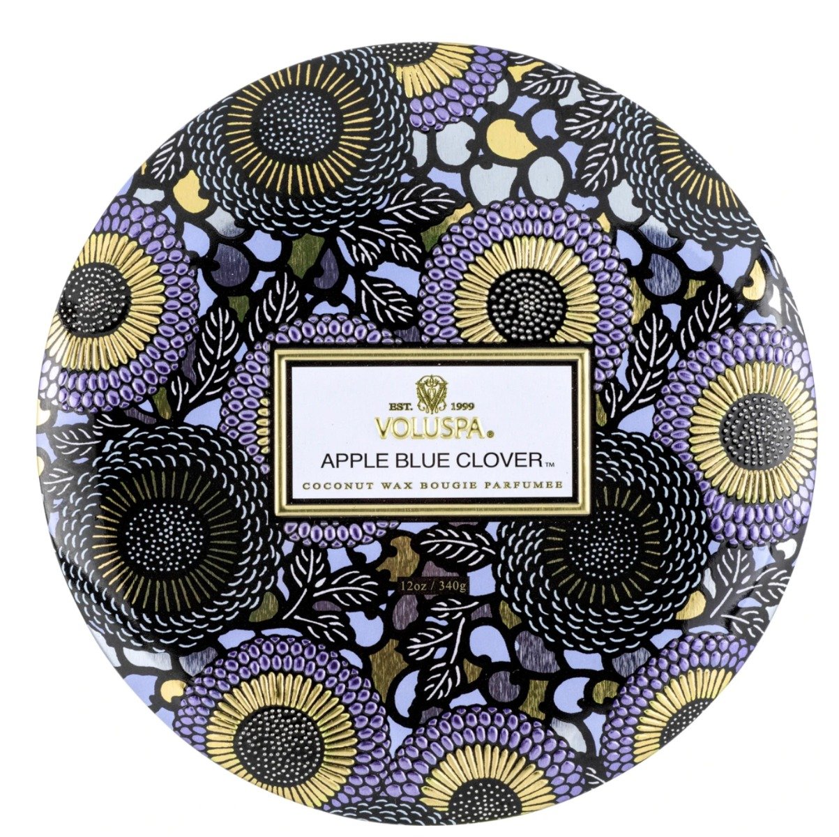 Voluspa - Apple Blue Clover 3 Wick Tin Candle