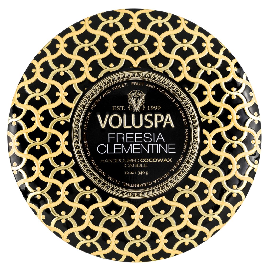 Voluspa - Freesia Clementine 3 Wick Tin Candle